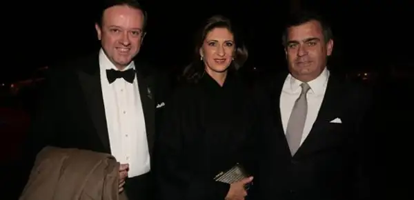 Jose Castellón ,María Jose Gaudaue y Jorge Verea