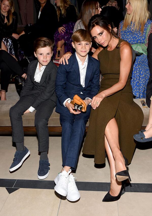 Es un placer ver a David y Victoria en su papel de padres.