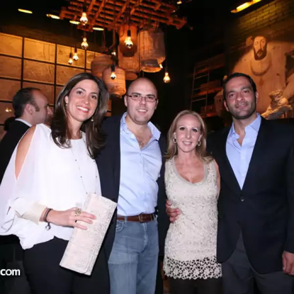 Majo y Eduardo Undo,Patricia y Arnaldo