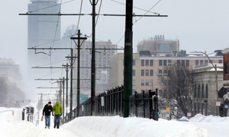 Boston acumuló 40 centímetros de nieve este fin de semana. (Foto: Reuters )