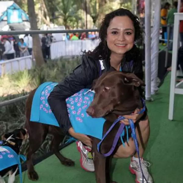 Damayanti Quintanar con Moka