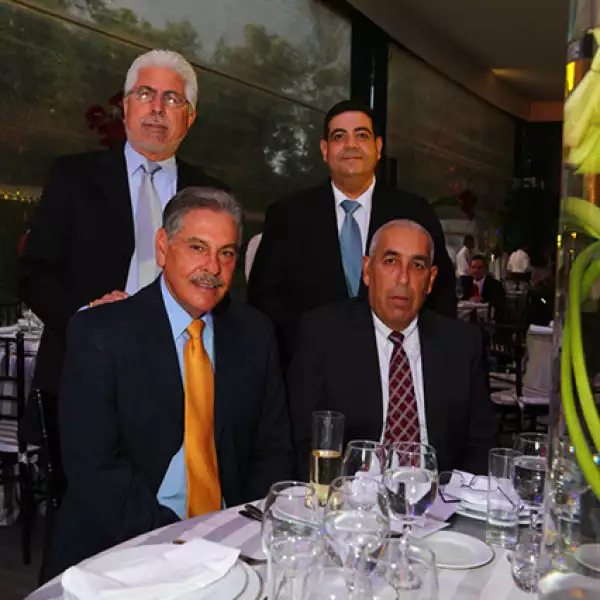 Jaime Garanzuay y Jorge Tafich (arriba), Víctor Fabela y Rodolfo Ruiz (abajo)