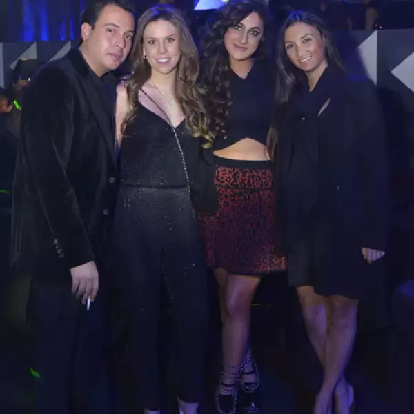 Roberto Charua,Ariela,Daniela y Vicky Chayo