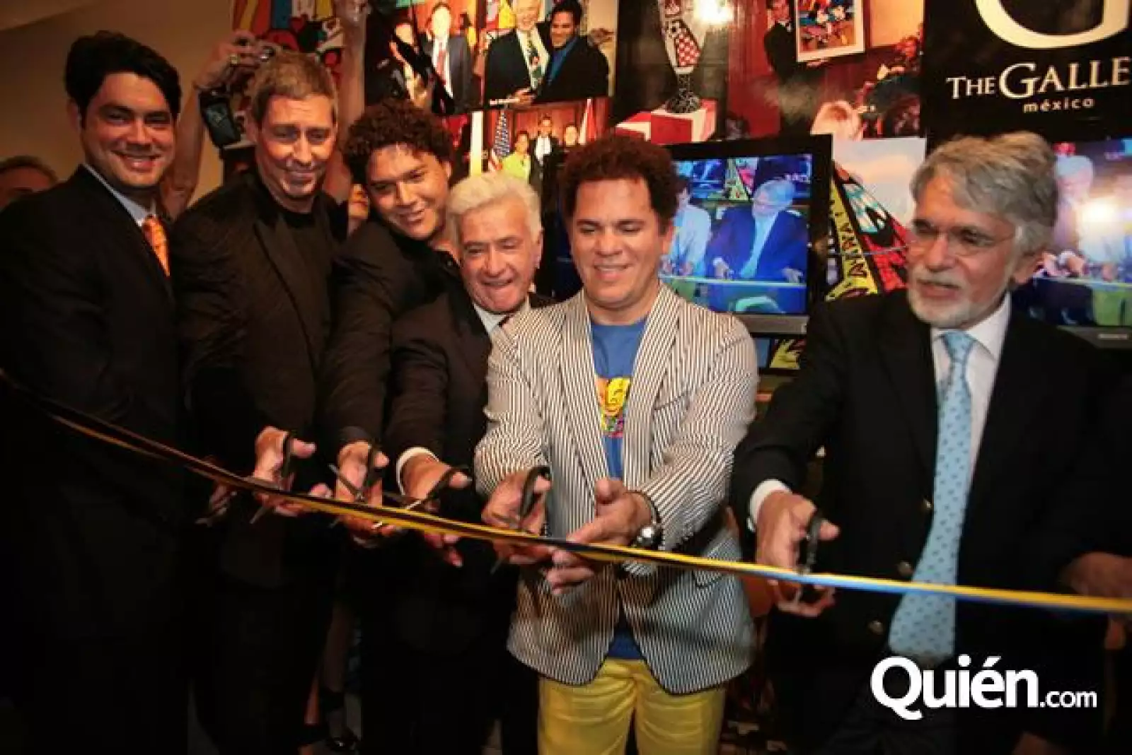 Inaguración exposicion Romero Britto