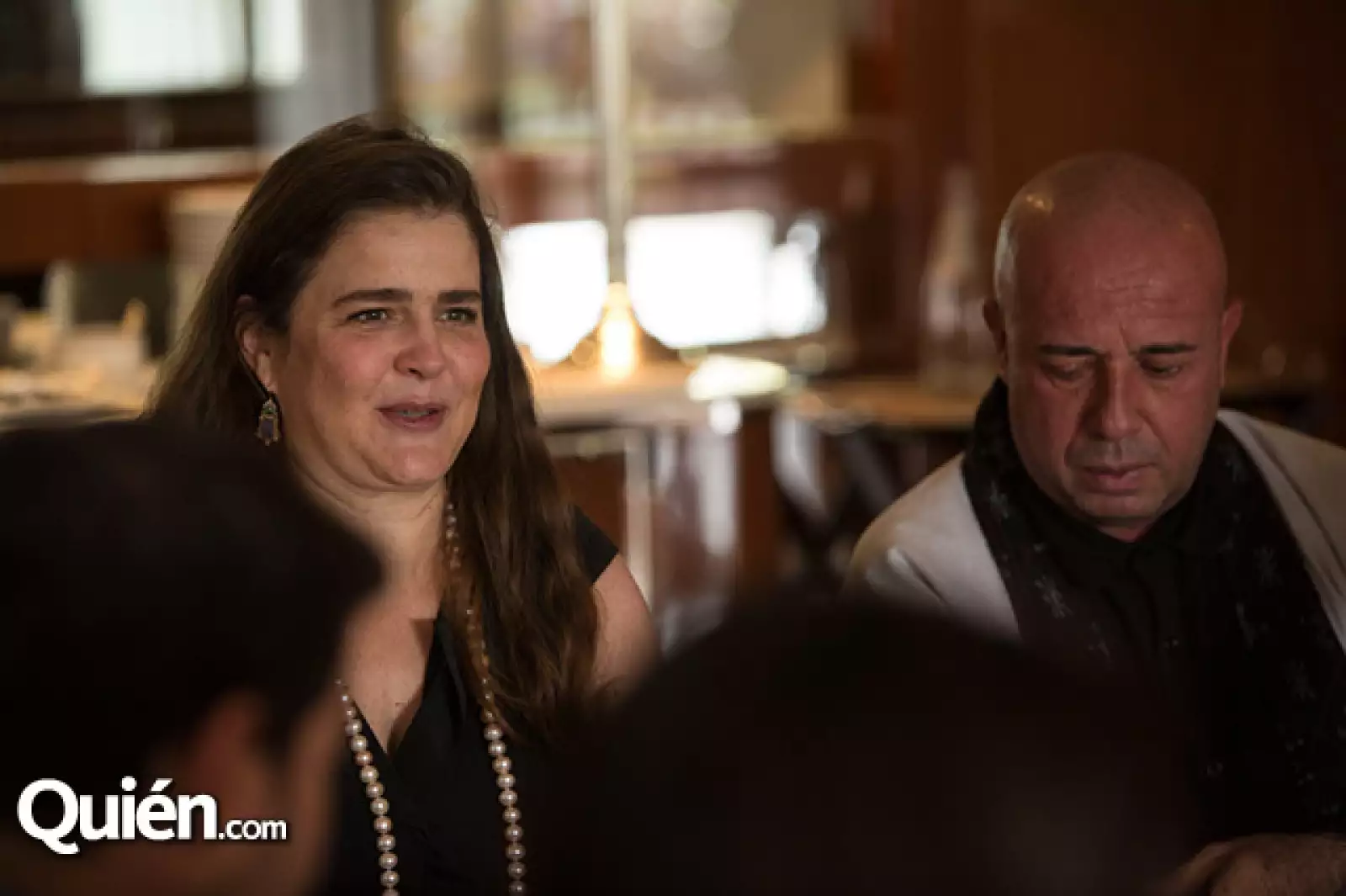 Vanesa Fernández y Mario Bellatin