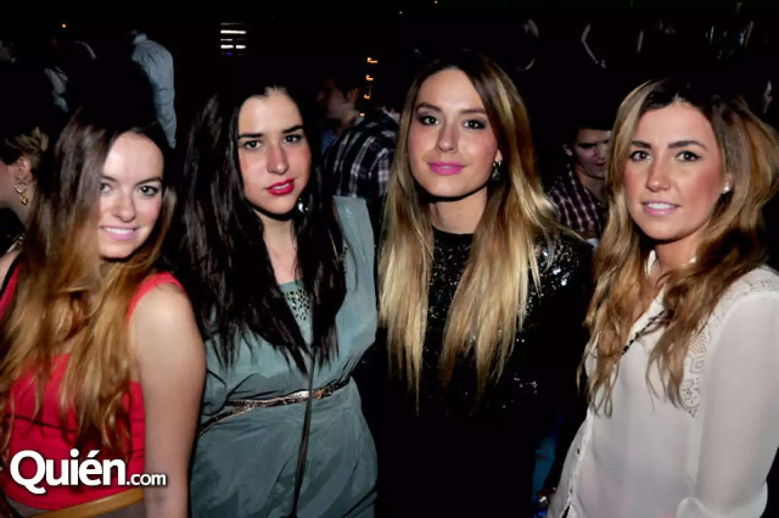 Andrea de la Fuente,Paola Miller,Marcela Miller y Jullia Gutiérrez