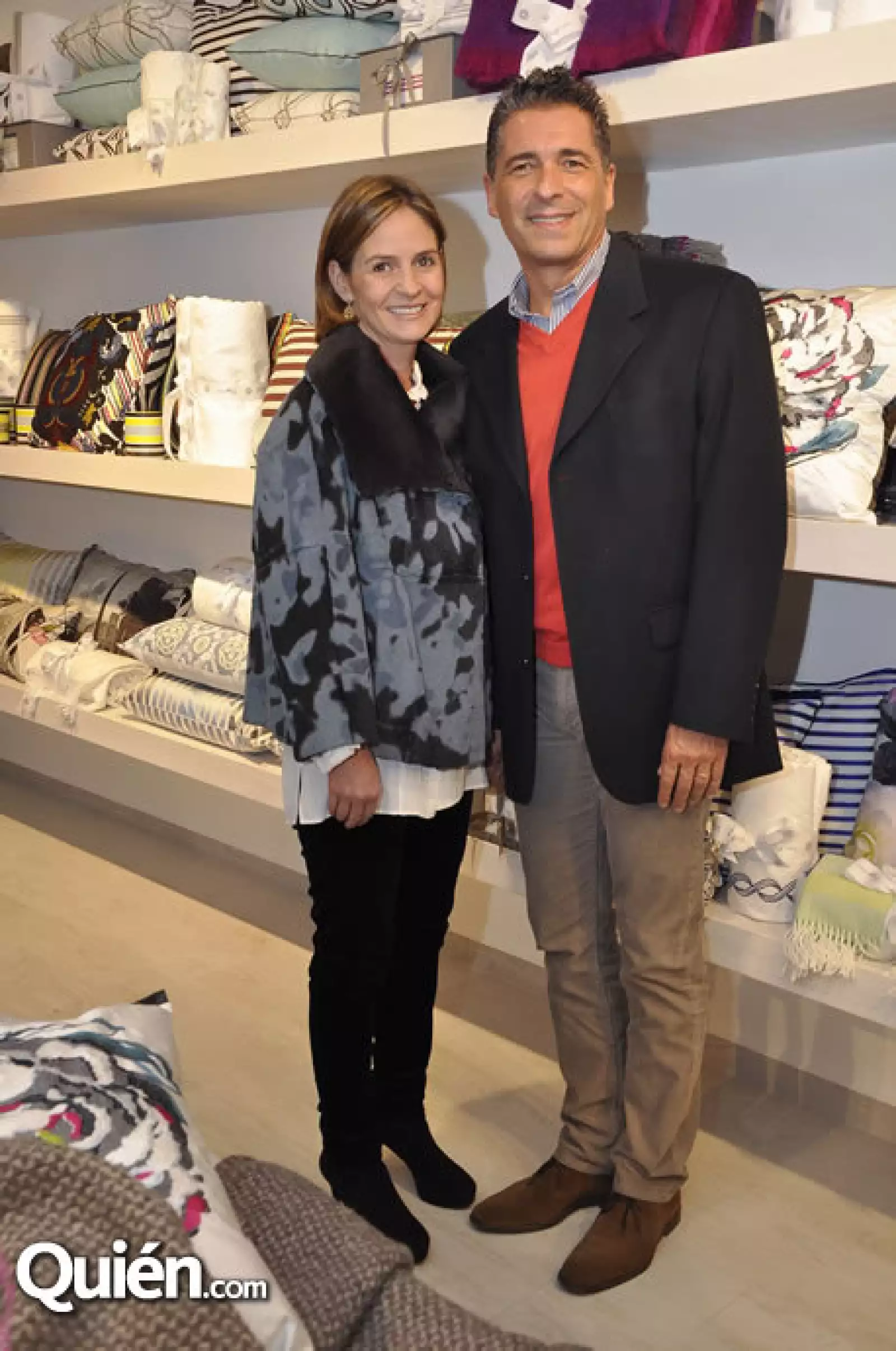 Andrea Artigas y Francisco Laris