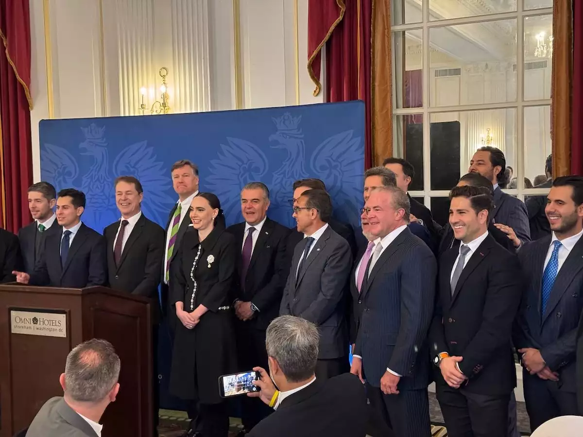 Representantes de Grupo Salinas en la toma de posesión de Donald Trump