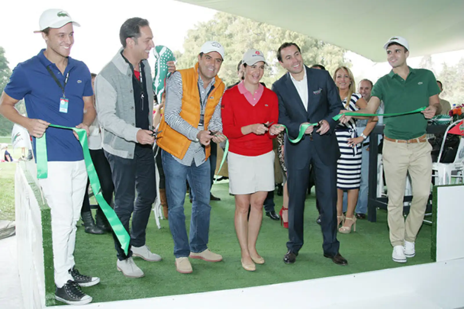 Jan,Jorge Van Rankin,Lorena Ochoa y Jorge Baryka