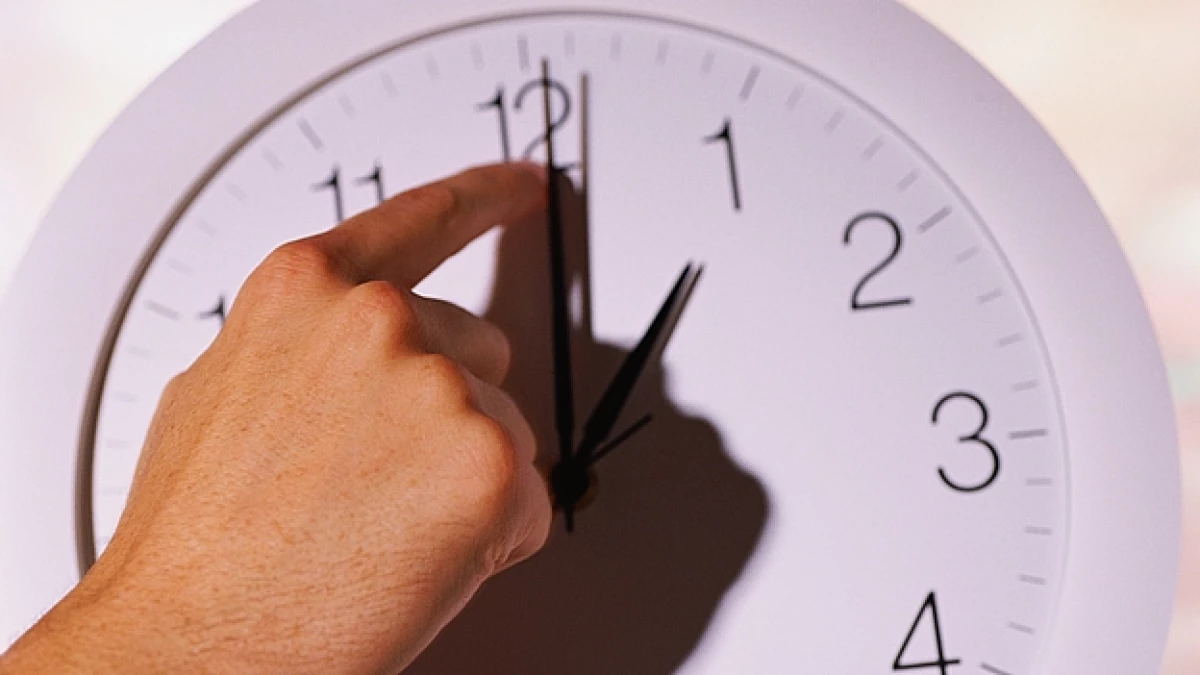 Reloj horario verano
