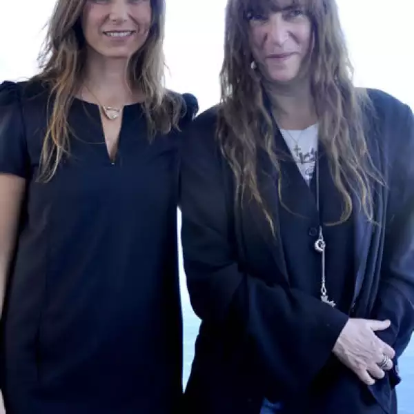 Cristina Canales y Patti Smith