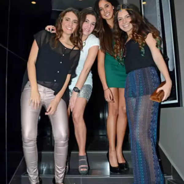 Francisca Ingeni, Ximena Cobo, Teresa Cardona y Valentina Villarreal