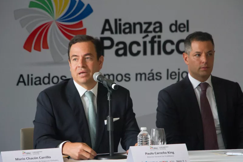 Paulo Carreño King y Alerjandro Murat