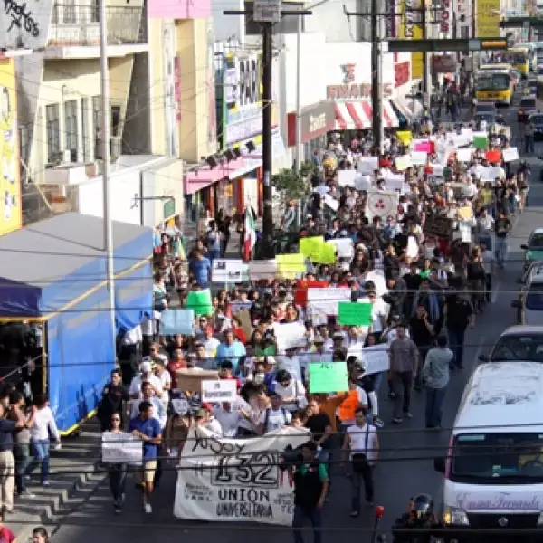 marcha 132 Monterrey 2