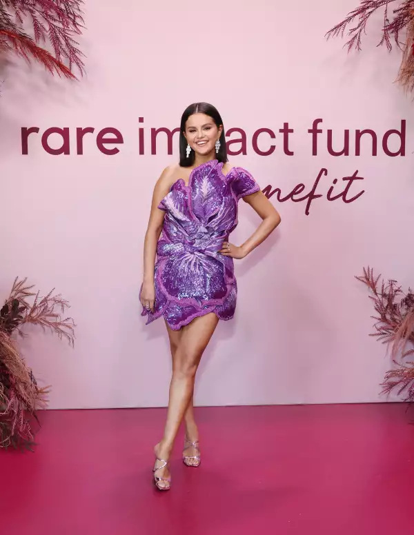 Selena Gomez Hosts The Inaugural Rare Impact Fund Benefit Supporting Youth Mental Health - Inside