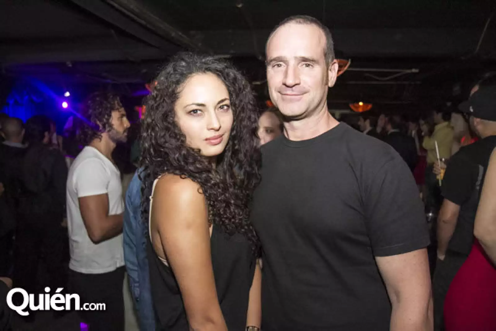 Gloria Samacona y Andrew Stone