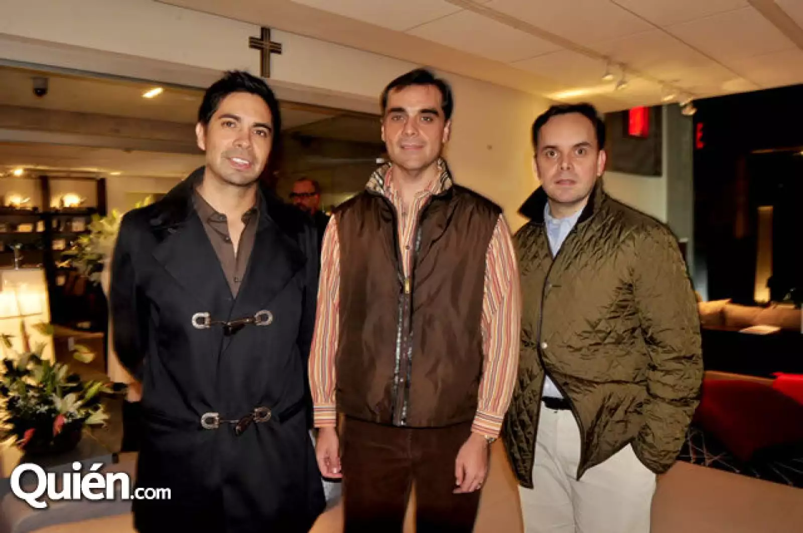 Miguel Sandoval,Ernesto González y Marco Garrido