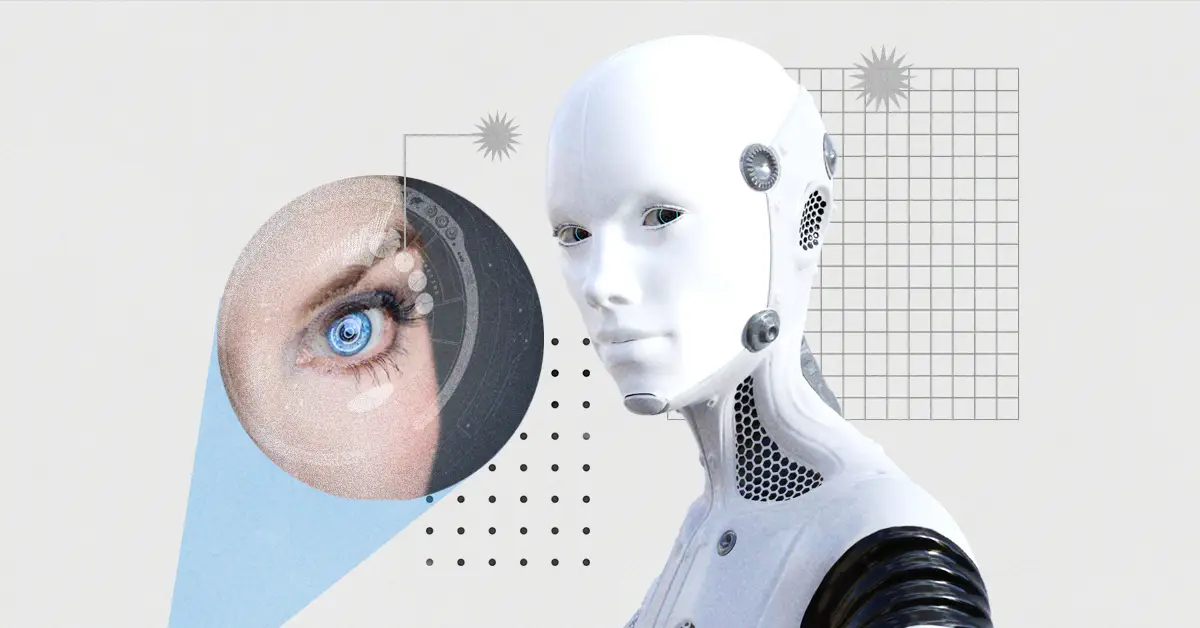 Qué es un cyborg humano (imagen conceptual de transhumanismo)