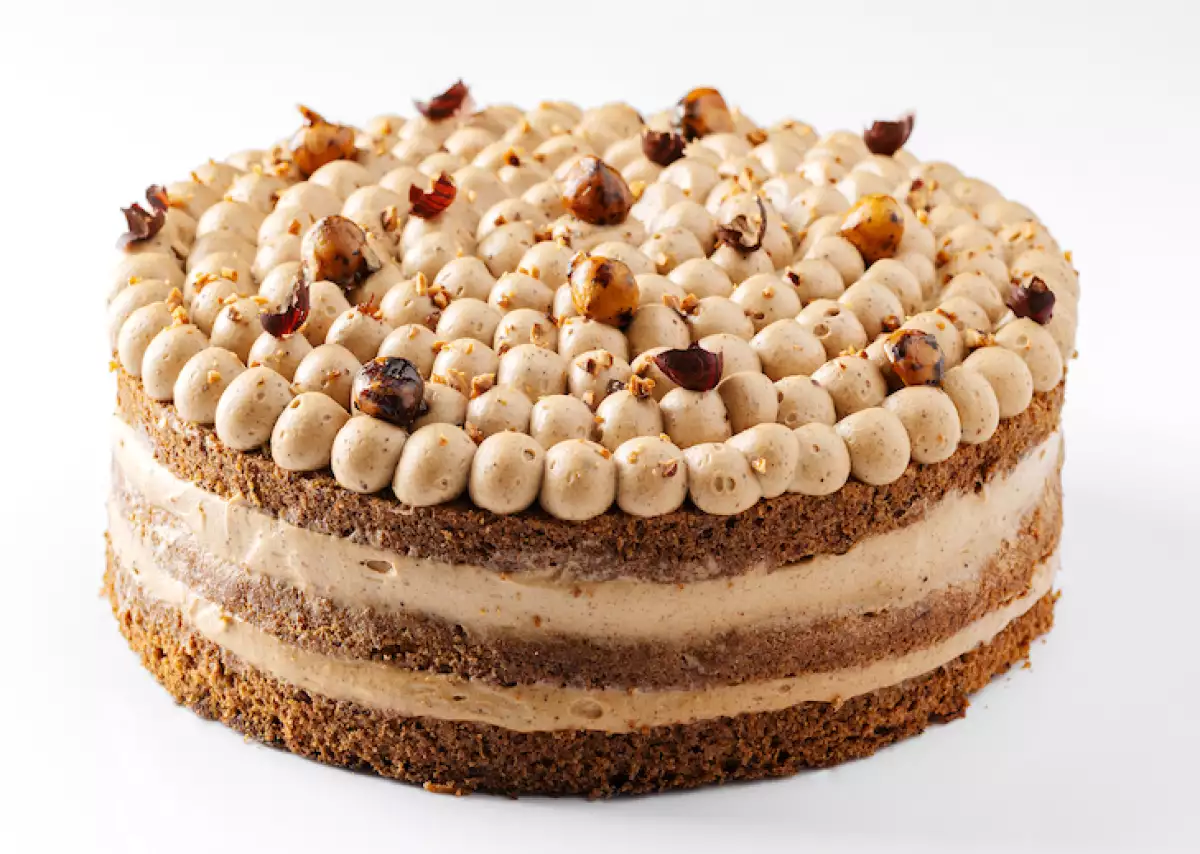 Carrot cake de avellana