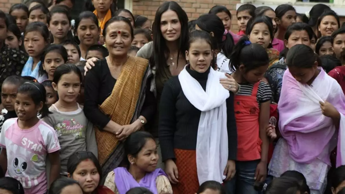Proyecto libertad - Nepal- Demi Moore