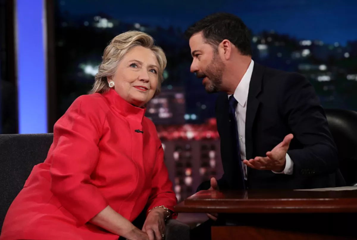 Jimmy Kimmel, Hillary Clinton