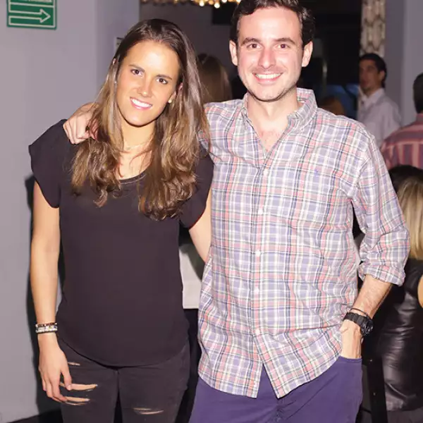 Alejandra Romero y Tomás Turvhado