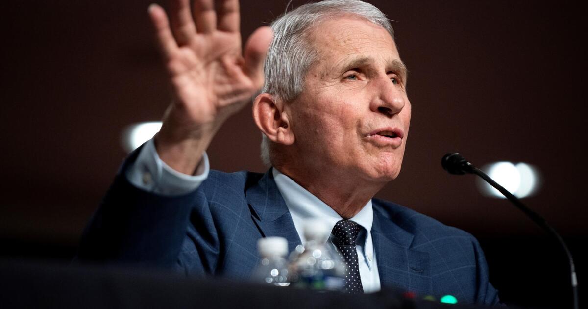 It is too soon to conclude that COVID-19 has “flu”: Anthony Fauci