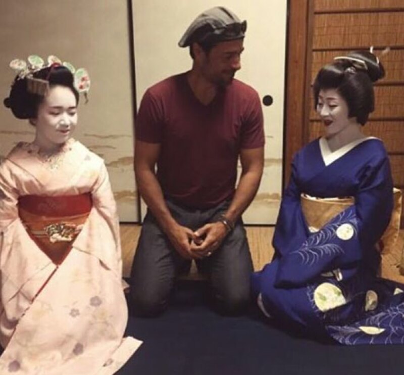 Chayanne se encuentra conociendo la cultura japonesa.