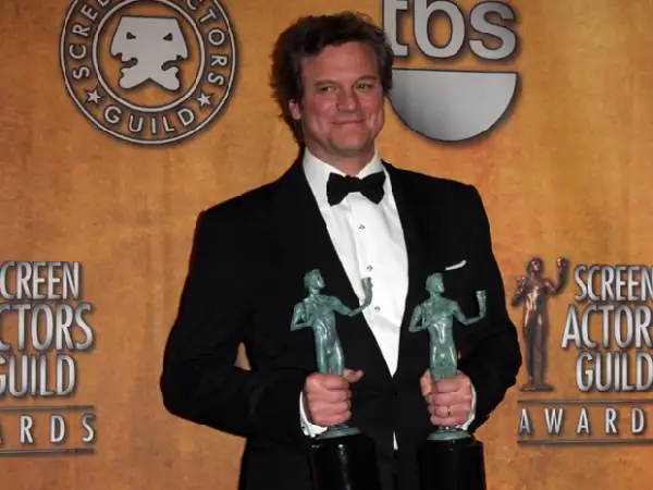 Colin firth en los premios SAG