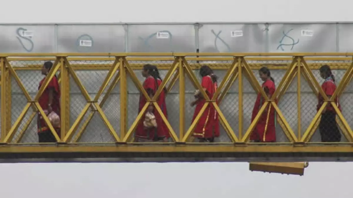 indigenas realizan la caravana del regreso a san juan copal