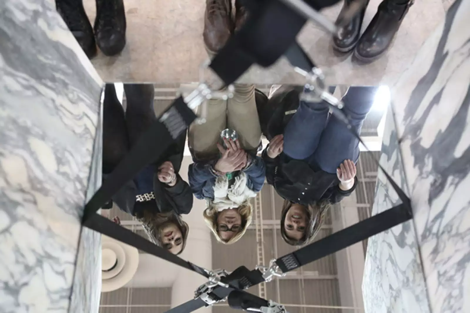 María José Serna, Alejandra Montbeler y Tania Puente