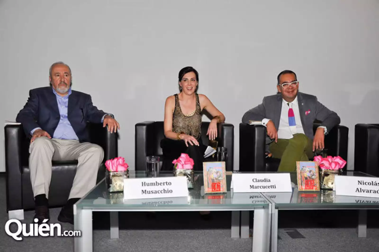 Humberto Musacchio,Marcela Marcucetti,Nicolás Alvarado
