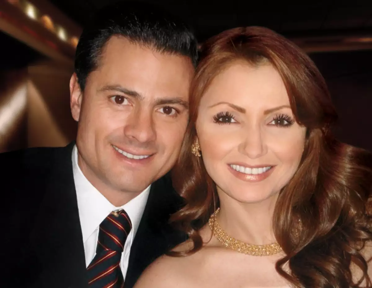Enrique Peña Nieto y su Primera Dama, Angélica Rivera