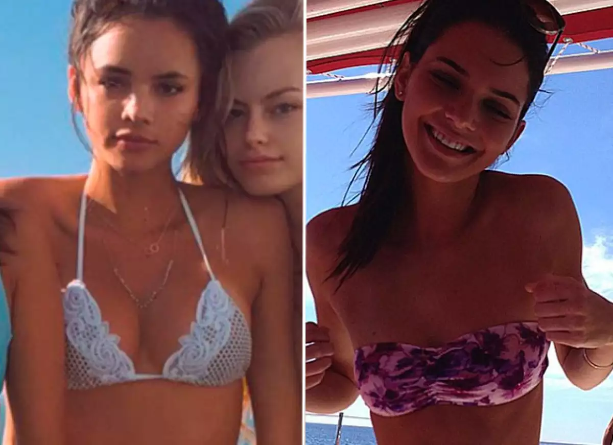 Ambas presumen además cuerpos envidiables.