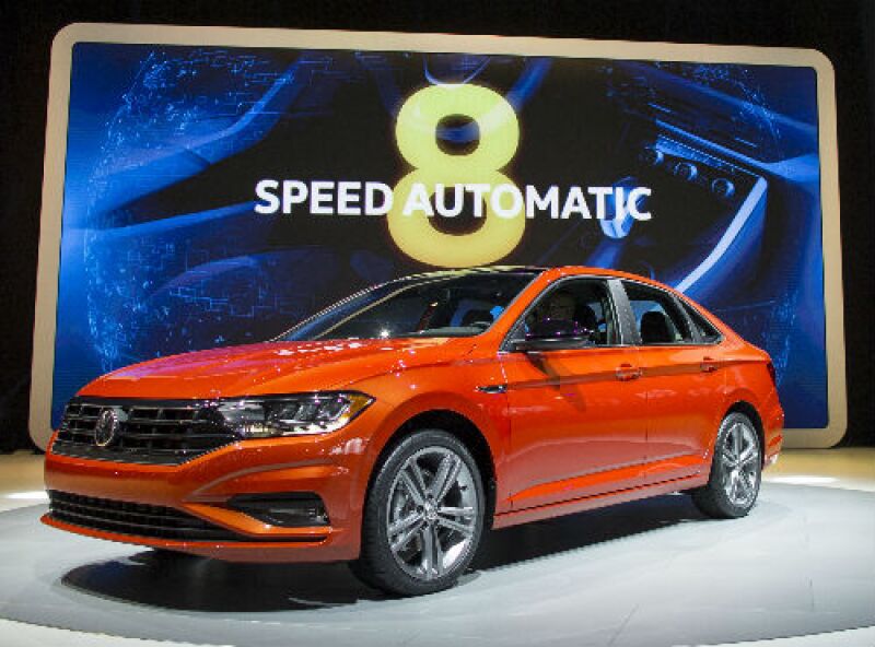 Фара jetta 7