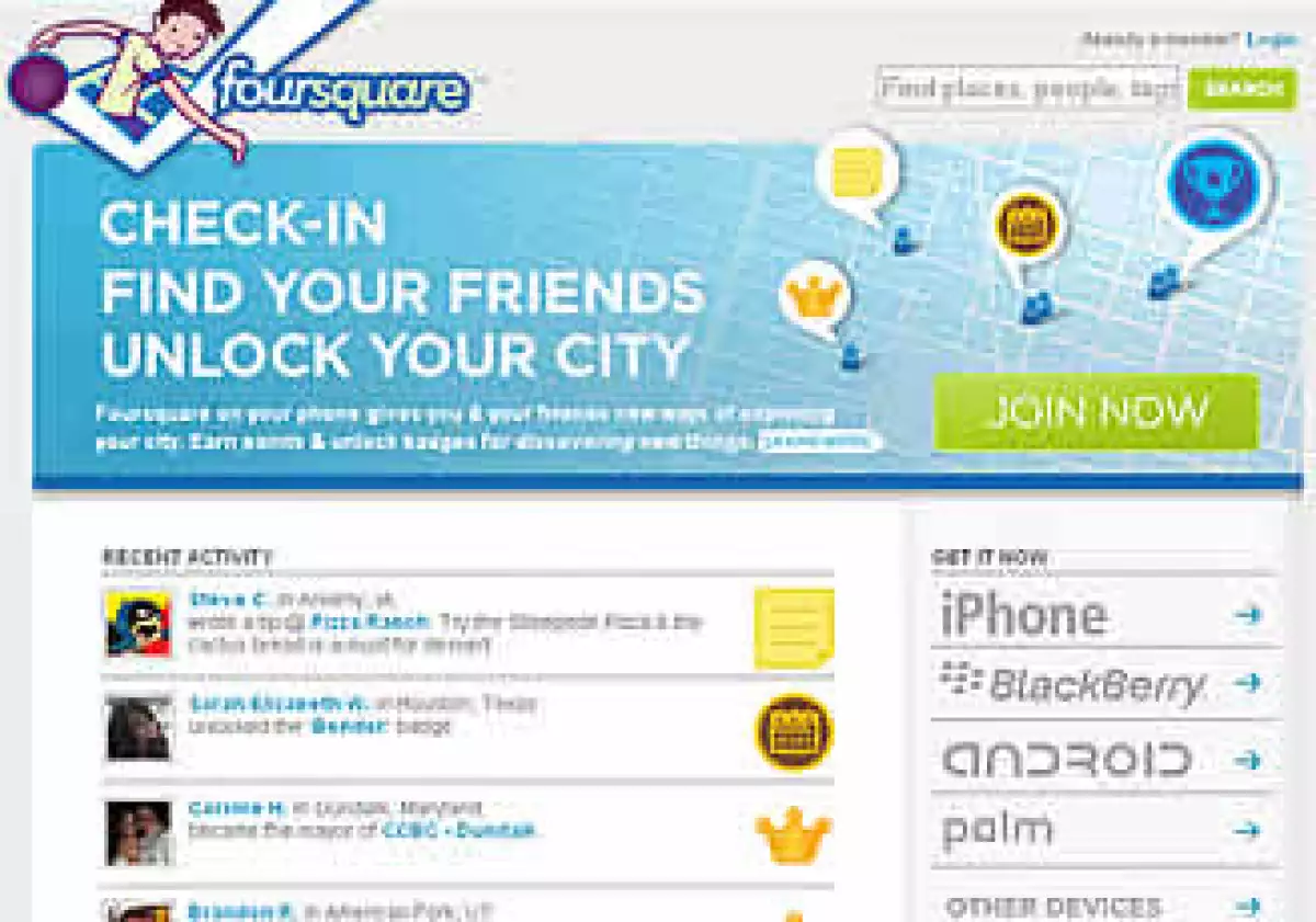 Recientemente, la empresa recibió una inversión de 20 millones de dólares para mejorar su desarrollo.  (Foto: Cortesía Foursquare)