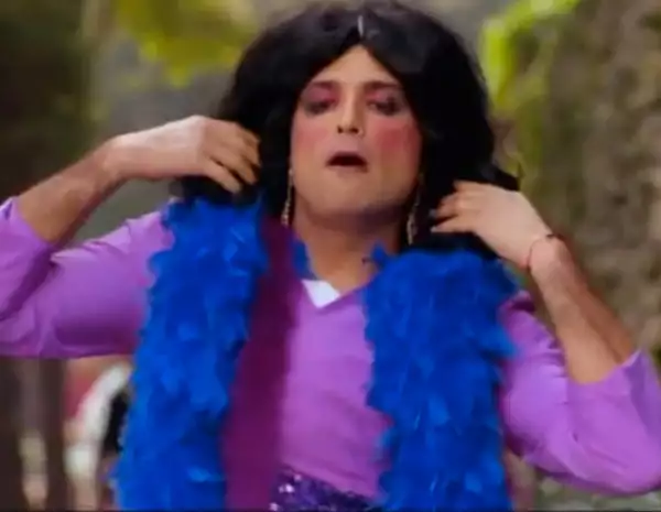 Camil en su primer intento como mujer.