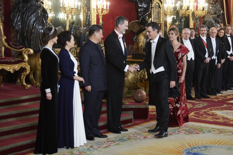 Spanish Royals Host A Dinner Gala For Chinese President Xi Jinping