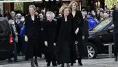 Infanta Elena, reina emérita Sofía e infanta Cristina