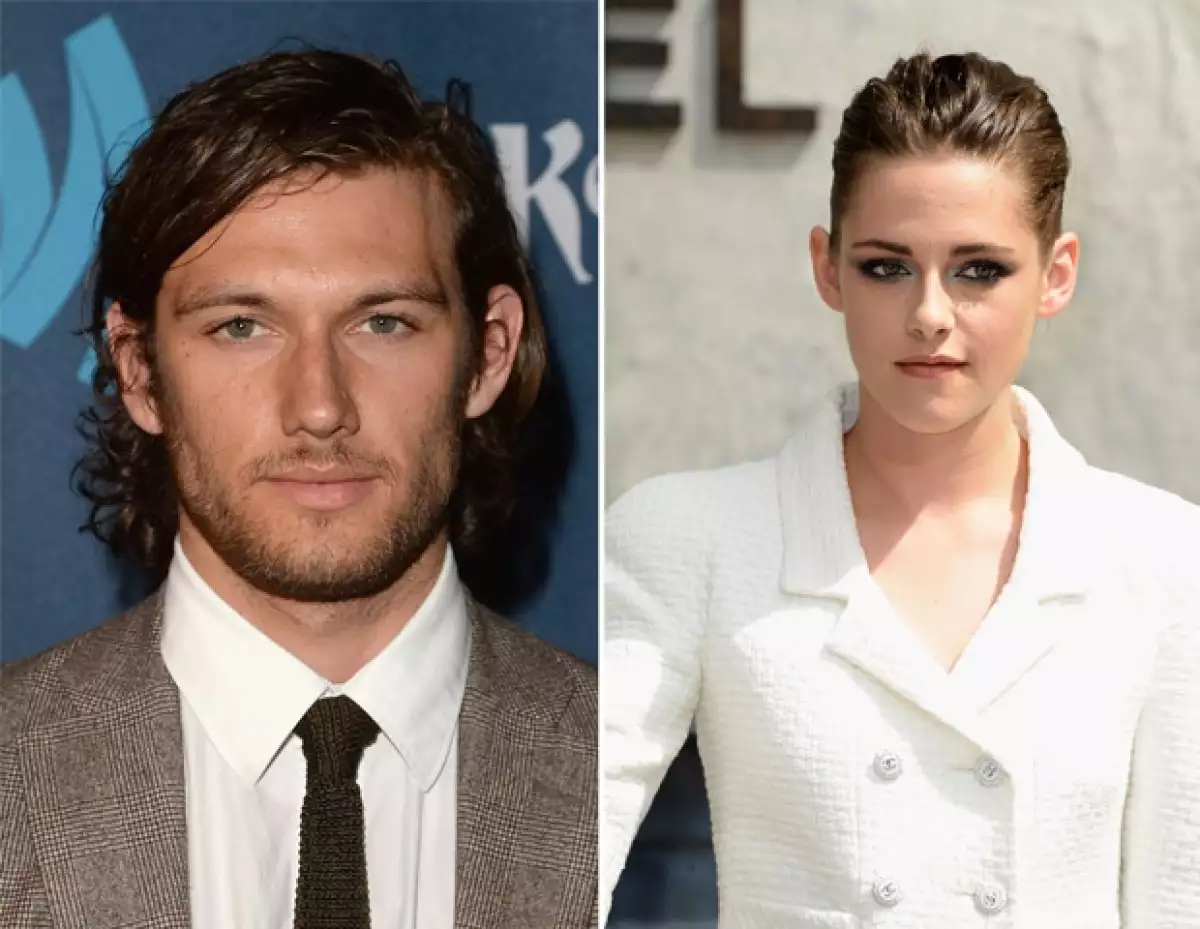 Los respectivos `exes´ de la supuesta nueva pareja: Alex Pettyfer y Kristen Stewart.