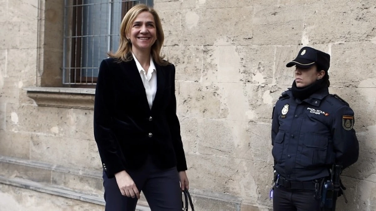 infanta Cristina comparecencia corte española