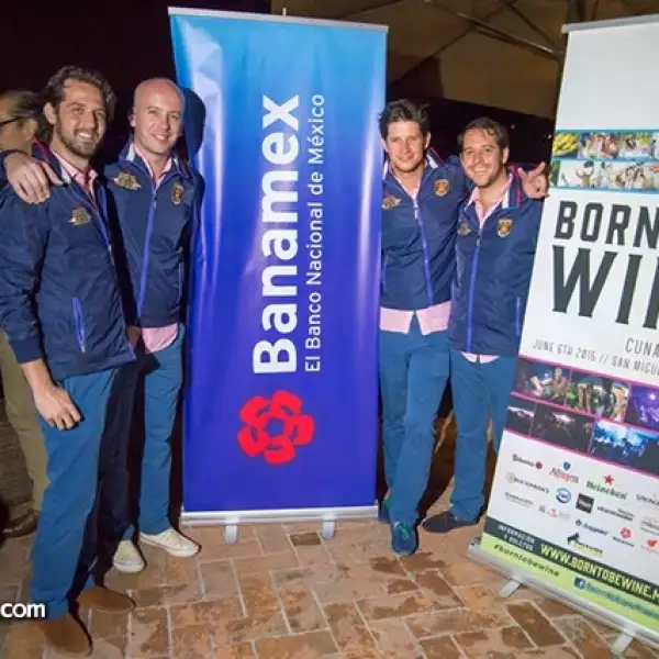 Rodrigo Vélez,Fausto Visozo,Joe García Luna y Stephan Álvarez