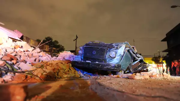 Impactó al sudoeste