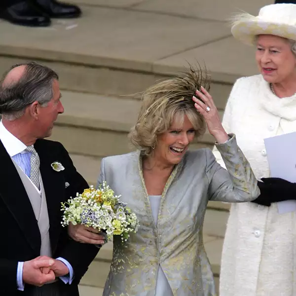 Prince Charles & The Duchess Of Cornwall Attend Blessing At Windsor Castle