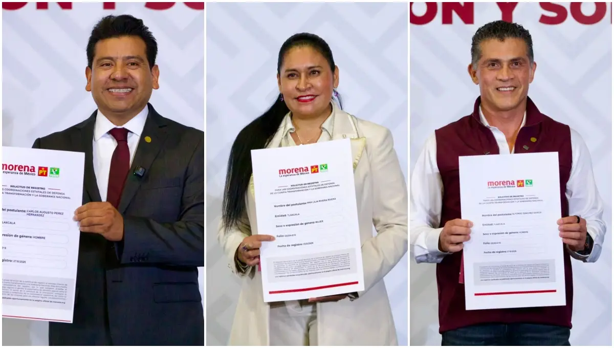 Quiénes quieren ser candidatos de Morena para gobernar Tlaxcala en 2027: ellas y ellos son los aspirantes