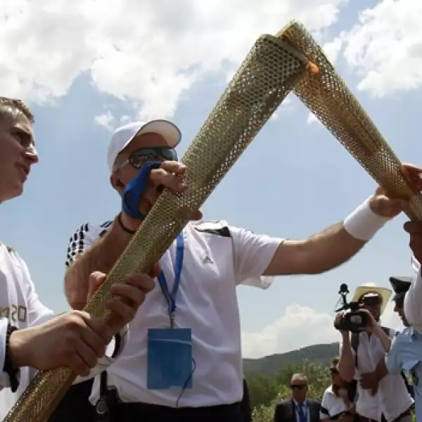 fuego, grecia, olimpiadas, londres