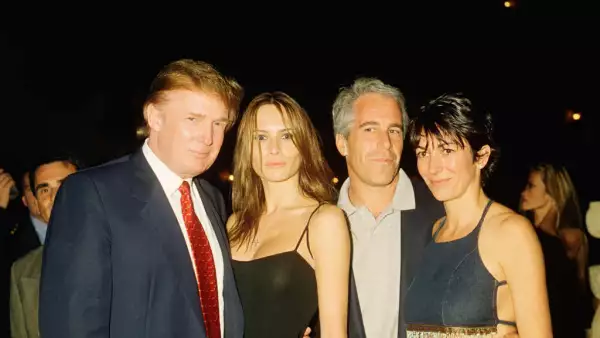 Trump, Knauss, Epstein, & Maxwell At Mar-A-Lago