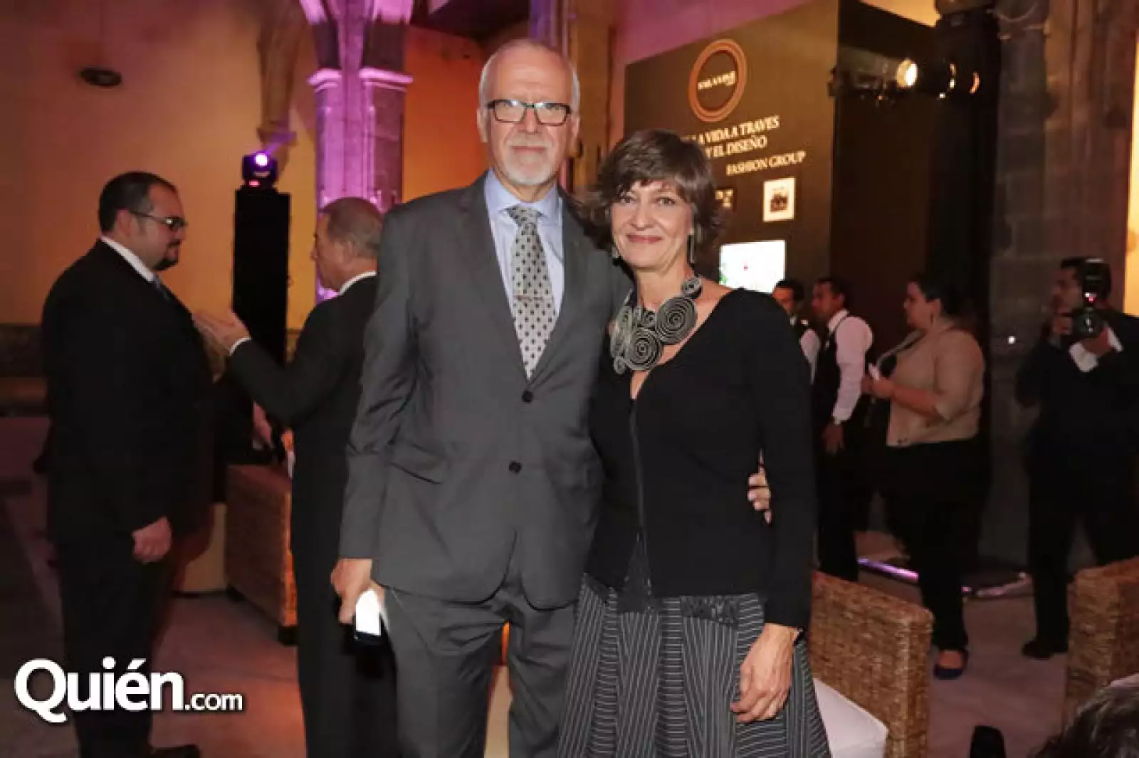 Miguel Ángel Rodríguez y Dolores Palomino