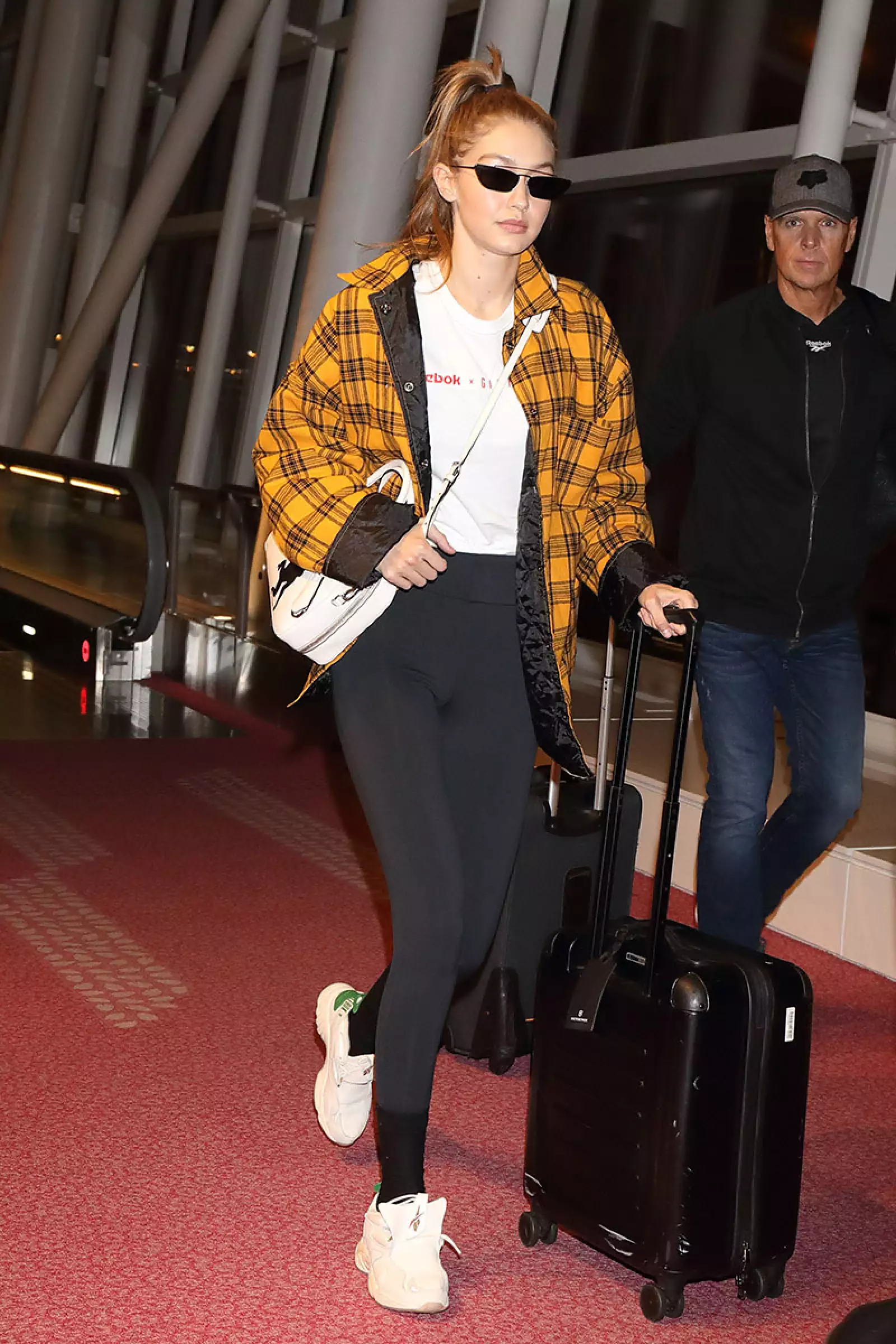 Gigi Hadid at Haneda International Airport, Tokyo, Japan - 13 Nov 2018