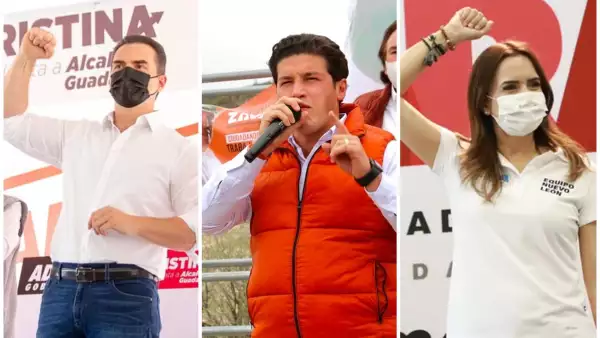 Adrián de la Garza, de la alianza PRI-PRD, lidera la carrera en Nuevo León